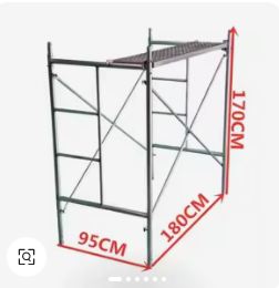 OEM ODM Guangzhou Scaffolding Andamios Paraconstruction Formwork h Frame Mobile Wheel Steel Scaffolding